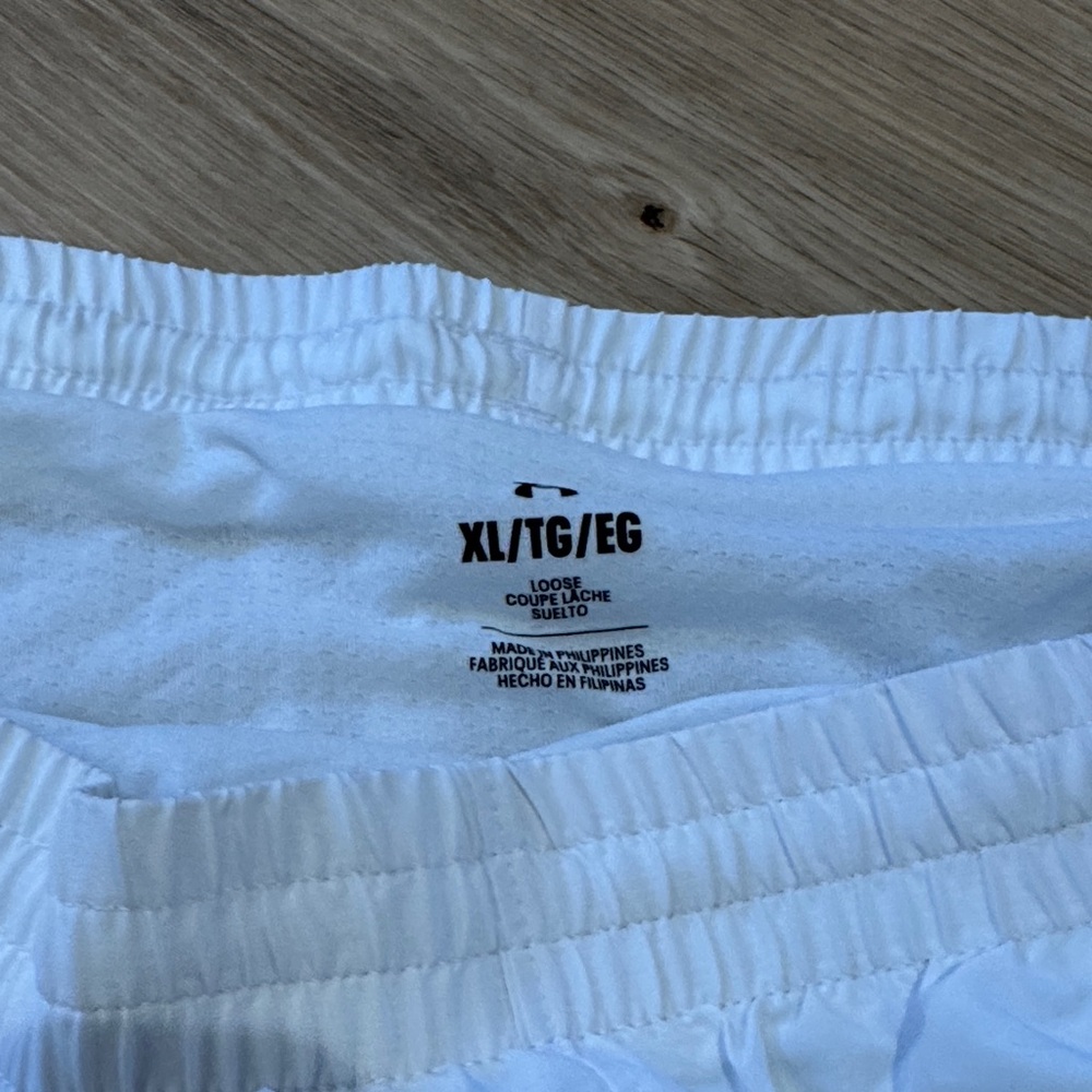 Under Armour Women's White Athletic Shorts - Picture 2 of 4